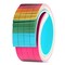 100 Pack Colored Sentence Strips for Teacher Supplies, Classroom, Lined Paper Borders for Writing Words (5 Colors, 3 x 24 in)